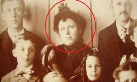 Family pictures with deceased relatives
